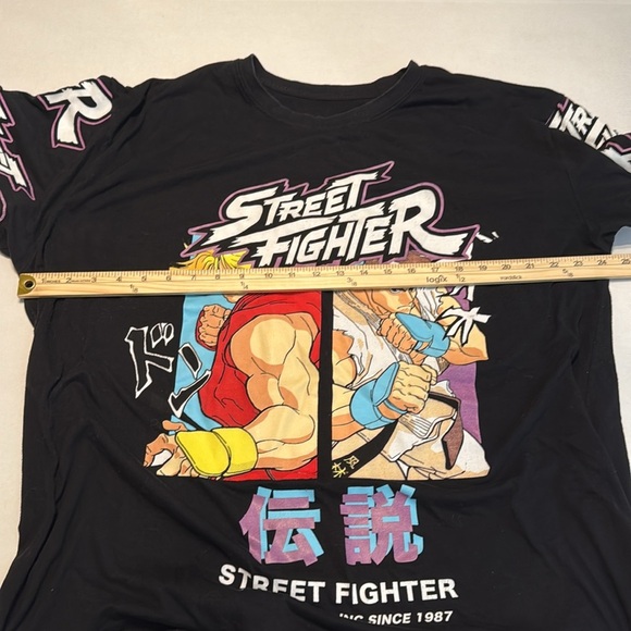 Capcom Men's Limited Edition Vintage Black Street Fighter T-Shirt Size 3XL - Picture 4 of 9